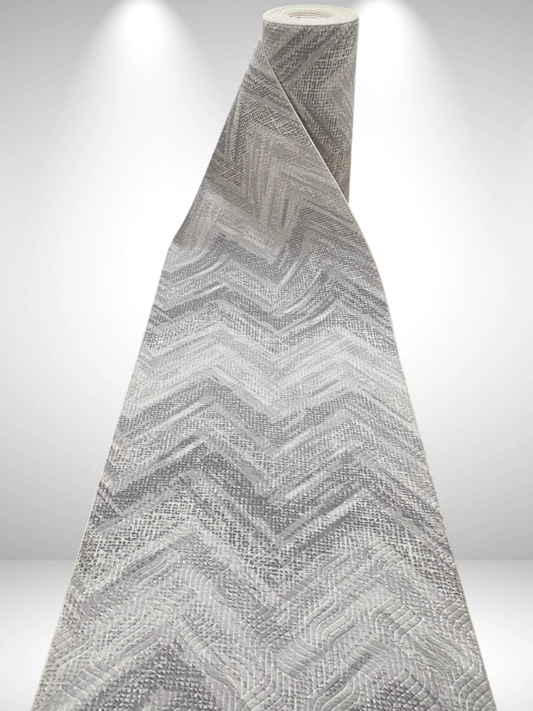 Caprice staza po meri 5016 grey 120cm širina