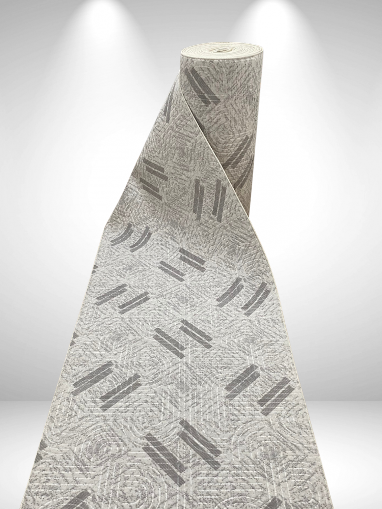 Caprice staza po meri 3187 grey 100cm širina